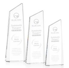 Belmont Tower Peaks Crystal Award - Crystal Awards