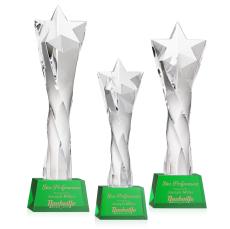 Arlington Green on Robson Base Star Crystal Award - Awards and Trophies