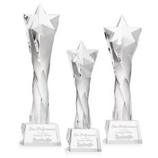 Arlington Clear on Robson Base Star Crystal Award - Awards and Trophies