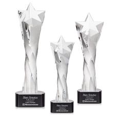 Arlington Black on Paragon Base Star Crystal Award - Awards and Trophies