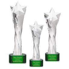 Arlington Green on Paragon Base Star Crystal Award - Awards and Trophies