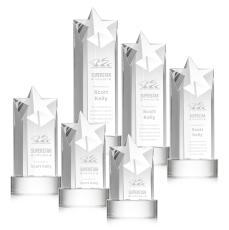 Berkeley Star on Stanrich Base - Clear - Awards and Trophies