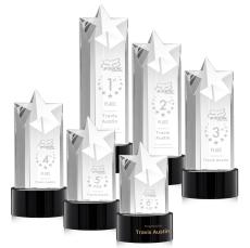 Berkeley Star on Marvel Base - Black - Awards and Trophies