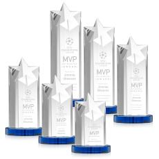 Berkeley Star on Condor Base - Blue - Awards and Trophies