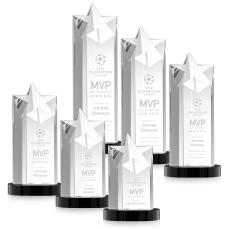 Berkeley Star on Condor Base - Black - Awards and Trophies