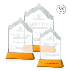 McKinley Amber on Newhaven Peaks Crystal Award - Crystal Awards