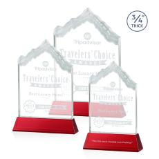 McKinley Red on Newhaven Peaks Crystal Award - Crystal Awards