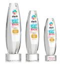 Hoover Full Color Clear on Paragon Base Towers Crystal Award