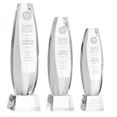 Hoover Clear on Robson Base Towers Crystal Award - Crystal Awards