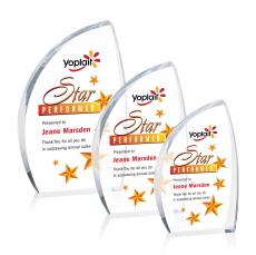 Duncan Full Color Clear Unique Acrylic Award - Acrylic Awards