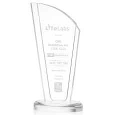 Bridgewood Clear Peaks Acrylic Award - Acrylic Awards