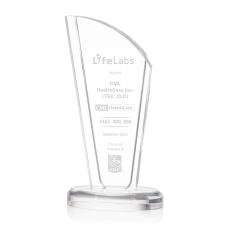 Bridgewood Clear Unique Acrylic Award - Acrylic Awards