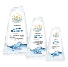 Veradero Full Color Clear Peaks Acrylic Award - Acrylic Awards