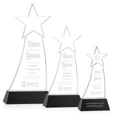 Manolita Black Star Crystal Award - Awards and Trophies