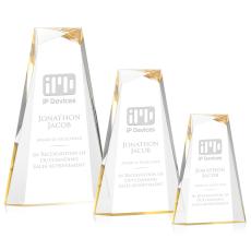 Tyneside Gold Towers Acrylic Award - Awards and Trophies