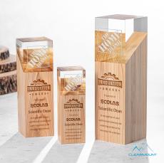 Falaise Towers Wood Award - Acrylic Awards