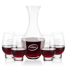 Oldham Carafe & Glenarden Stemless Wine - Barware
