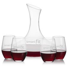 Hampton Carafe & Vale Stemless Wine - Awards and Gifts