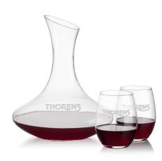 Hampton Carafe & Stanford Stemless Wine - Awards and Gifts