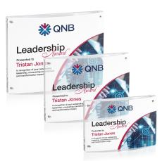 Middlebury  Full Color Rectangle Acrylic Award - Acrylic Awards