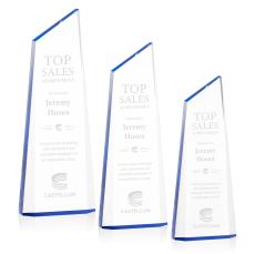 Hudson Blue Peaks Acrylic Award - Acrylic Awards