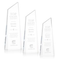 Hudson Clear Peaks Acrylic Award - Acrylic Awards