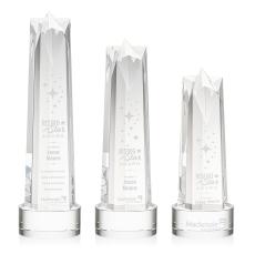 Ellesmere Star on Marvel Base - Clear - Star Awards