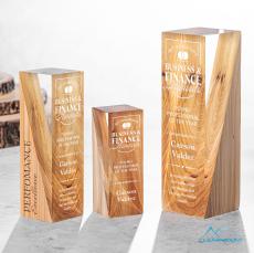 Cascades Towers Wood Award - Acrylic Awards
