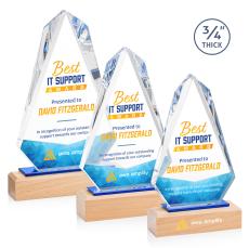 Valencia Full Color Unique Crystal Award - Awards and Trophies