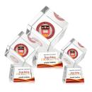 Burrill Full Color Clear on Robson Base Square / Cube Crystal Award