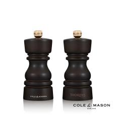 Cole & Mason London Collection Mills - Beachwood Chocolate - Salt & Pepper Mills