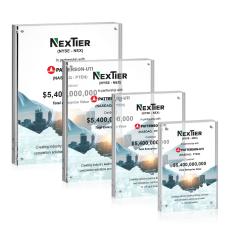 Kirkham Full Color Rectangle Acrylic Award - Awards and Trophies