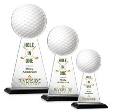 Edenwood Golf Full Color Black Towers Crystal Award - Awards and Trophies