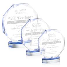 Romsley Polygon Crystal Award - Crystal Awards