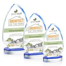 Stanmore Full Color Unique Crystal Award - Full Color Imprint