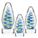 Jezebel Clear on Stanrich Base Tear Drop Glass Award