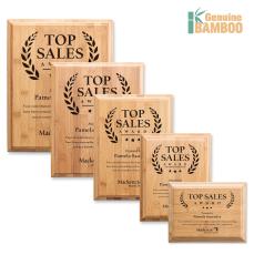 Bamboo Engraved Plaque - Plaque Awards