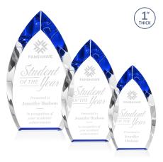 Marinello Blue Peaks Crystal Award - Awards and Trophies