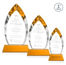 Marinello Amber on Base Peaks Crystal Award - Awards and Trophies