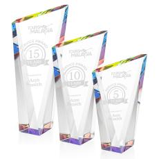 Plymouth Prismatic Peaks Crystal Award - Awards and Trophies
