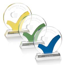 Elmsley Circle Crystal Award - Awards and Trophies