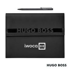 Hugo Boss Cloud Ballpoint Pen & A5 Folder Set - Writing Instruments