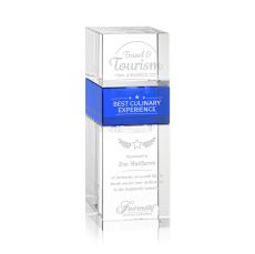 Tofino Stacker Clear Towers Crystal Award - Crystal Awards