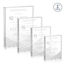 Buchanan Rectangle Crystal Award - Awards and Trophies