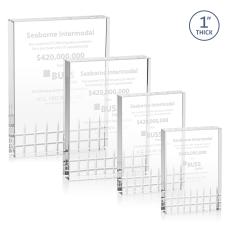Lynch Rectangle Crystal Award - Awards and Trophies