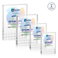 Lynch Full Color Rectangle Crystal Award - Awards and Trophies