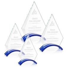Fremont Blue Diamond Crystal Award - Awards and Trophies