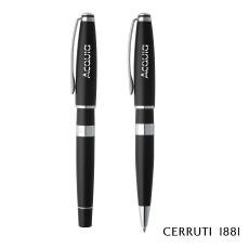Cerruti 1881 Bicolore Ballpoint & Rollerball Pen Gift Set - Pen Sets