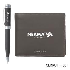 Cerruti 1881 Zoom Card Wallet & Fountain Pen Gift Set - Pen Sets