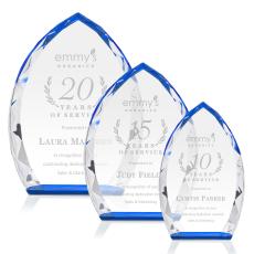 Wilton Blue Peaks Crystal Award - Crystal Awards